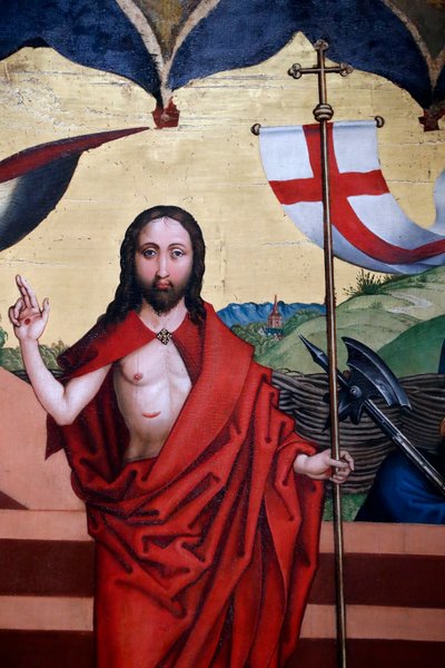 La resurrección de Jesús de Martin Schongauer